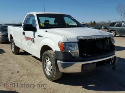 2011 Ford F150, белый — VIN 1FTNF1CF9BKD78383, Copart