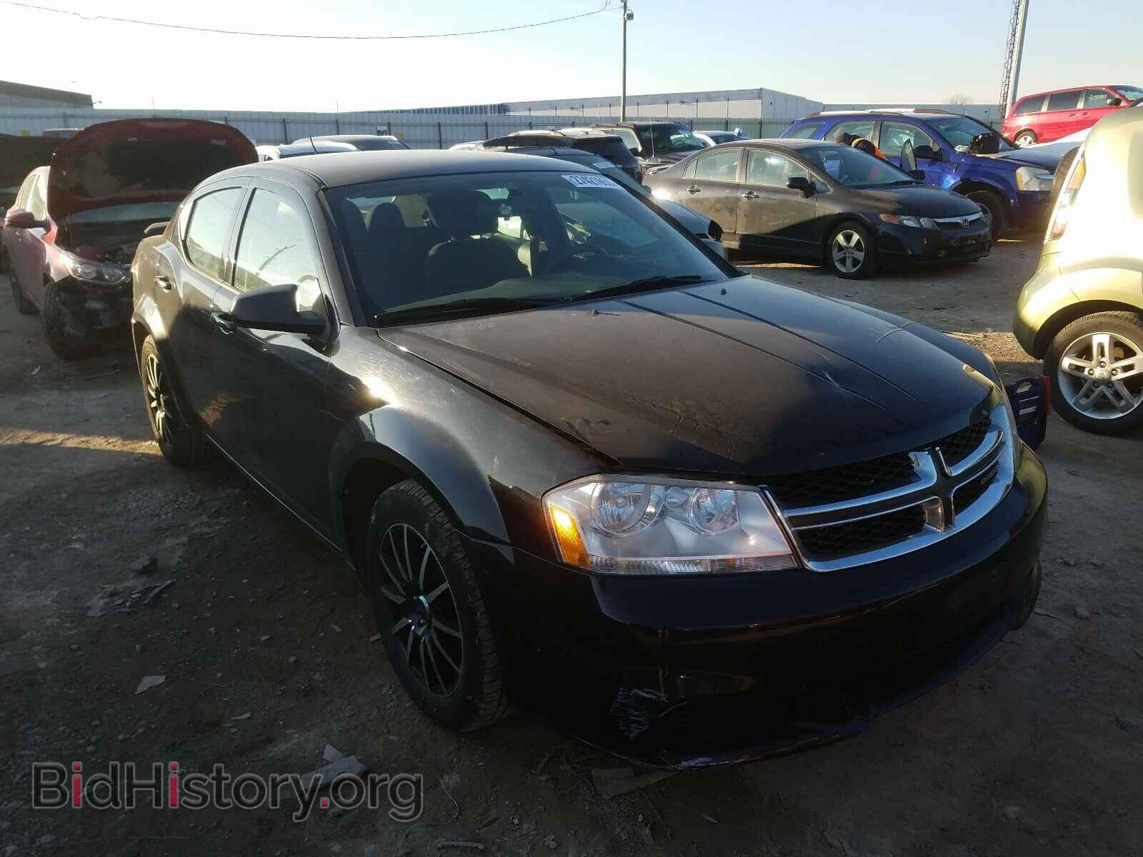 Photo 1C3CDZAB0CN132449 - DODGE AVENGER 2012