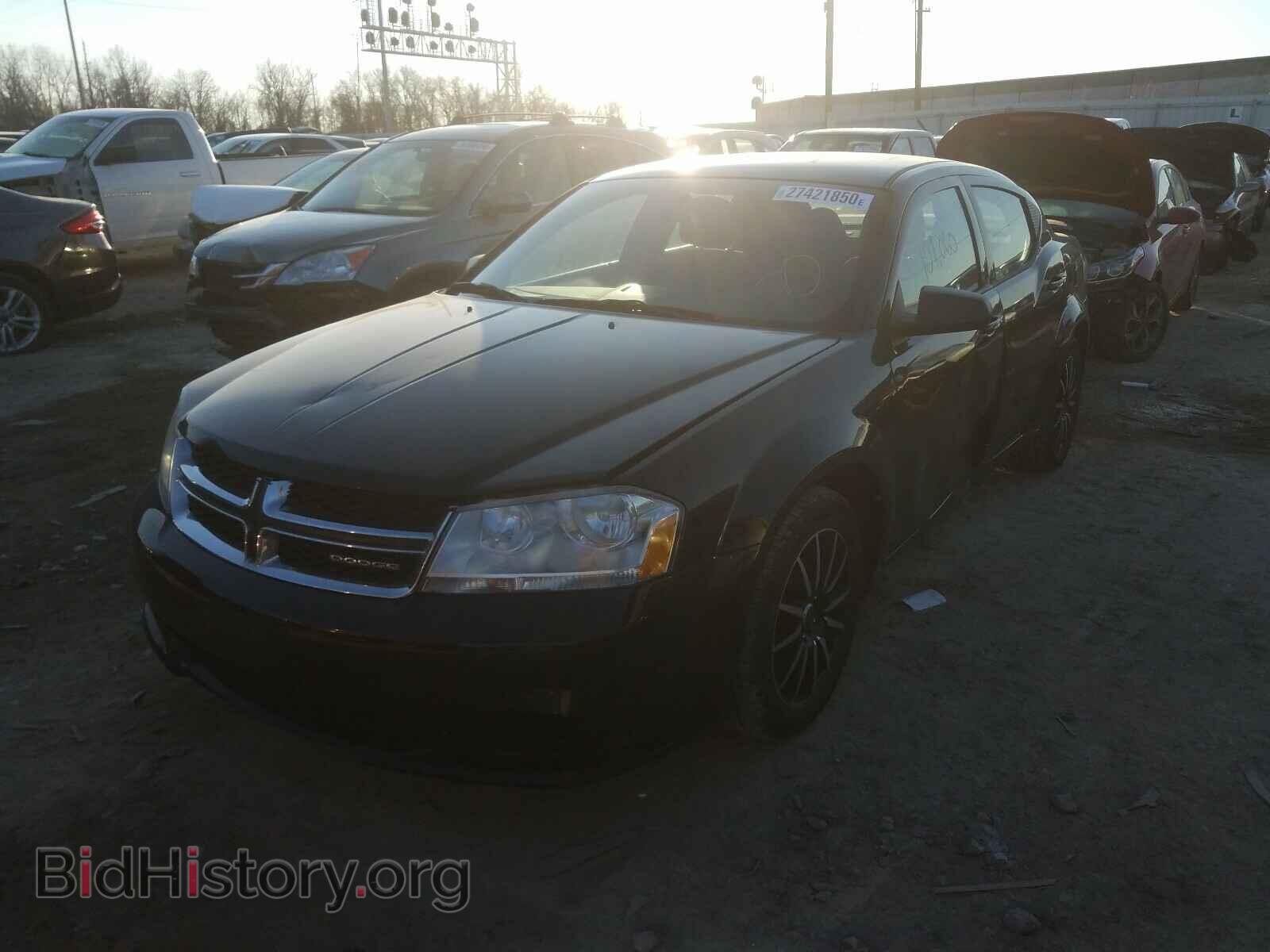 2012 DODGE AVENGER - VIN: 1C3CDZAB0CN132449 - Фото 2