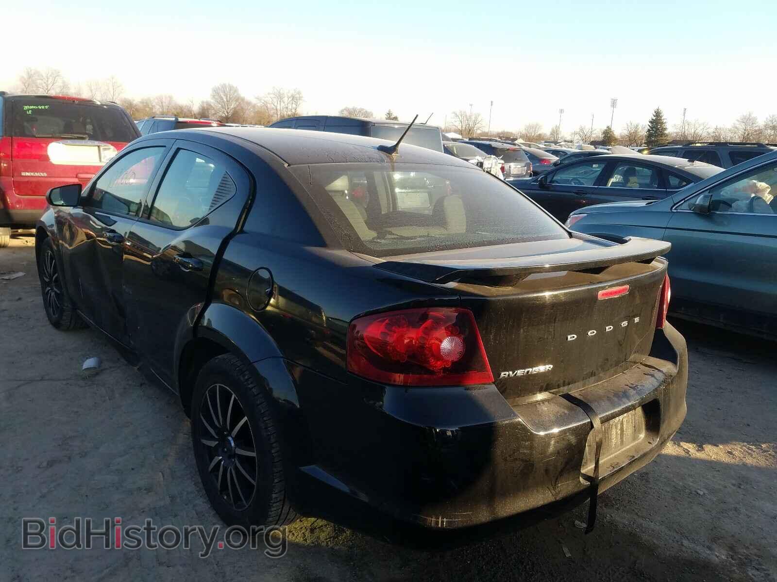 2012 DODGE AVENGER - VIN: 1C3CDZAB0CN132449 - Фото 3
