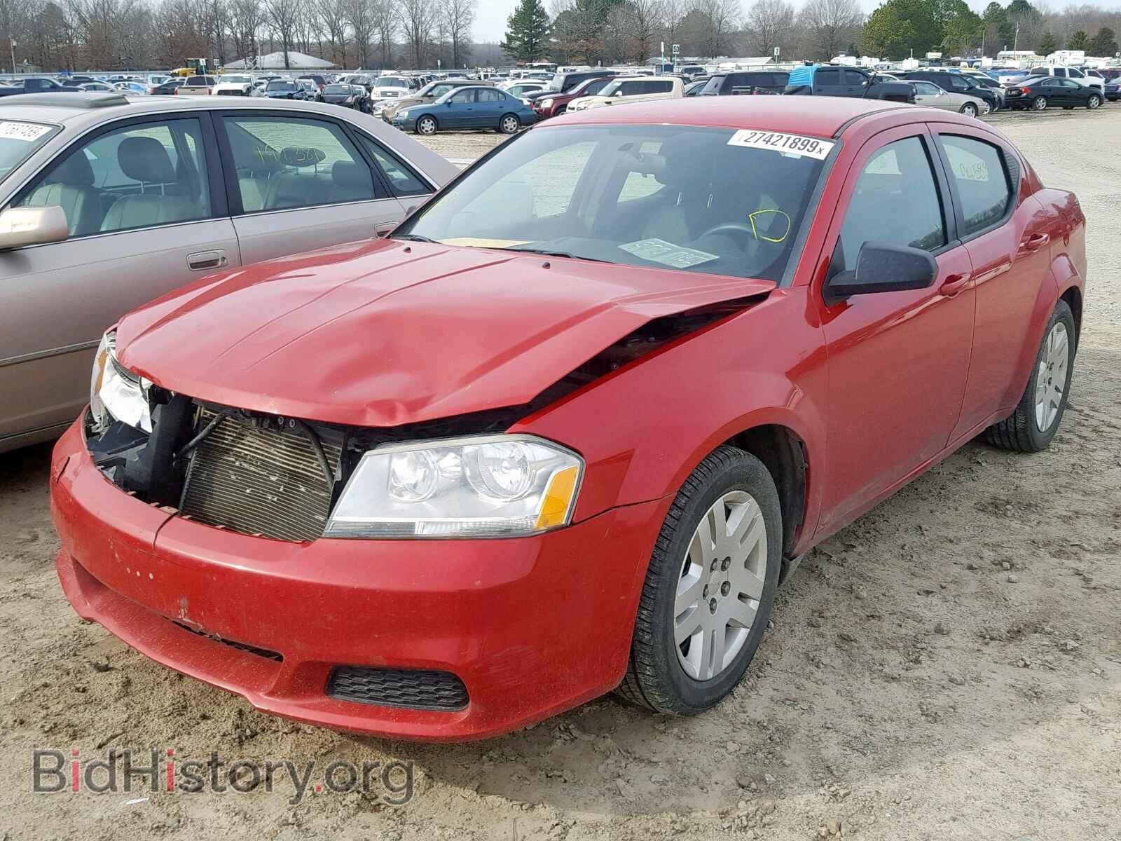 2013 DODGE AVENGER - VIN: 1C3CDZAB3DN725935 - Фото 2