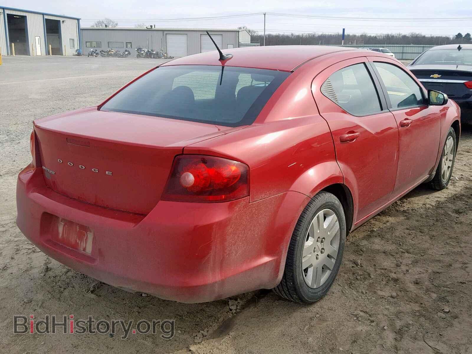 2013 DODGE AVENGER - VIN: 1C3CDZAB3DN725935 - Фото 4