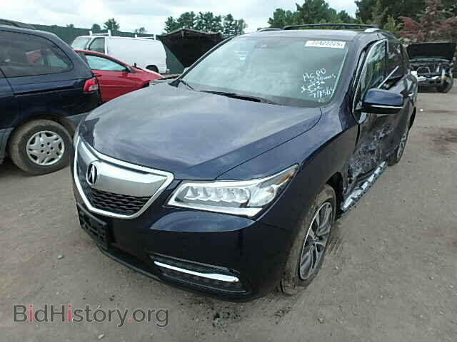 2016 ACURA MDX - VIN: 5FRYD4H4XGB002936 - Photo 2