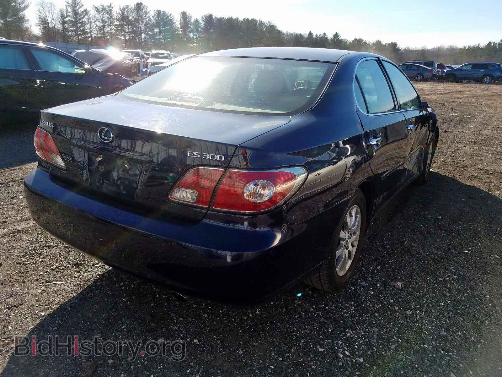 2003 LEXUS ES300 - VIN: JTHBF30G036002370 - Фото 4
