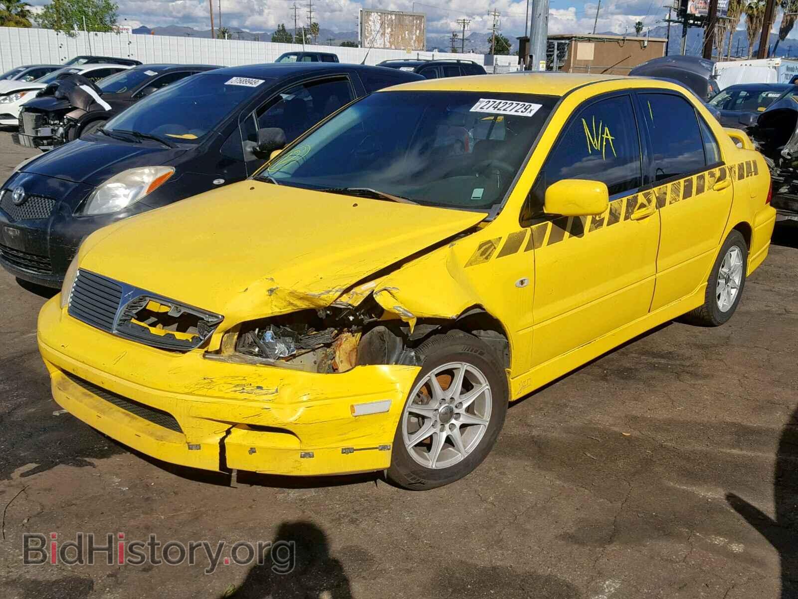 2002 MITSUBISHI LANCER - VIN: JA3AJ86E22U027309 - Photo 2