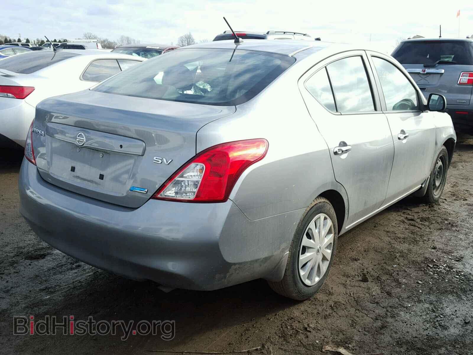 2012 NISSAN VERSA - VIN: 3N1CN7AP2CL835479 - Фото 4