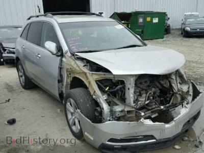 2013 Acura MDX MDX Techno, серебристый — VIN 2HNYD2H34DH500613, Copart