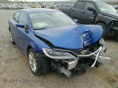2015 Chrysler 200 200 Limite, синий — VIN 1C3CCCAB9FN734979, Copart