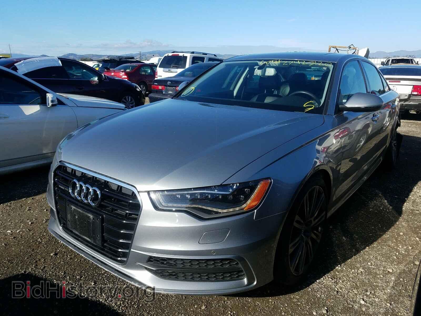 2012 AUDI A6 - VIN: WAUBGAFC1CN007586 - Фото 2