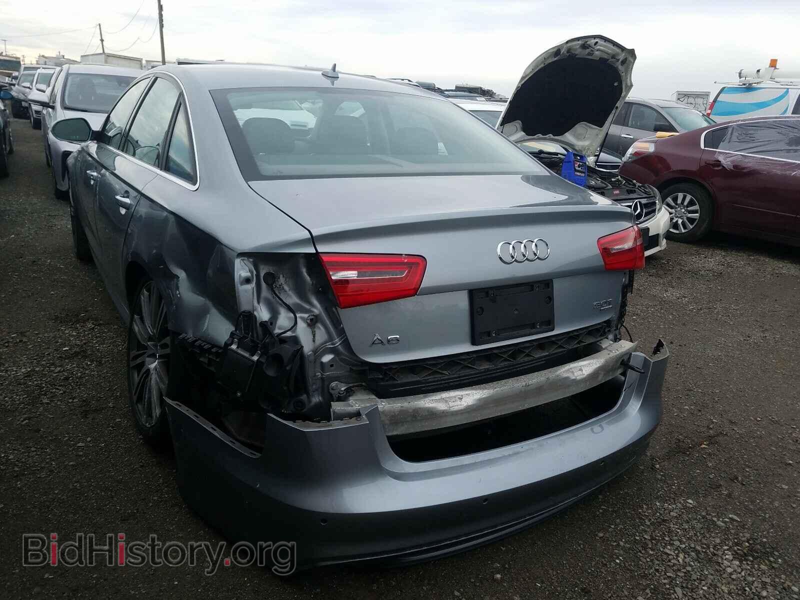 2012 AUDI A6 - VIN: WAUBGAFC1CN007586 - Фото 3