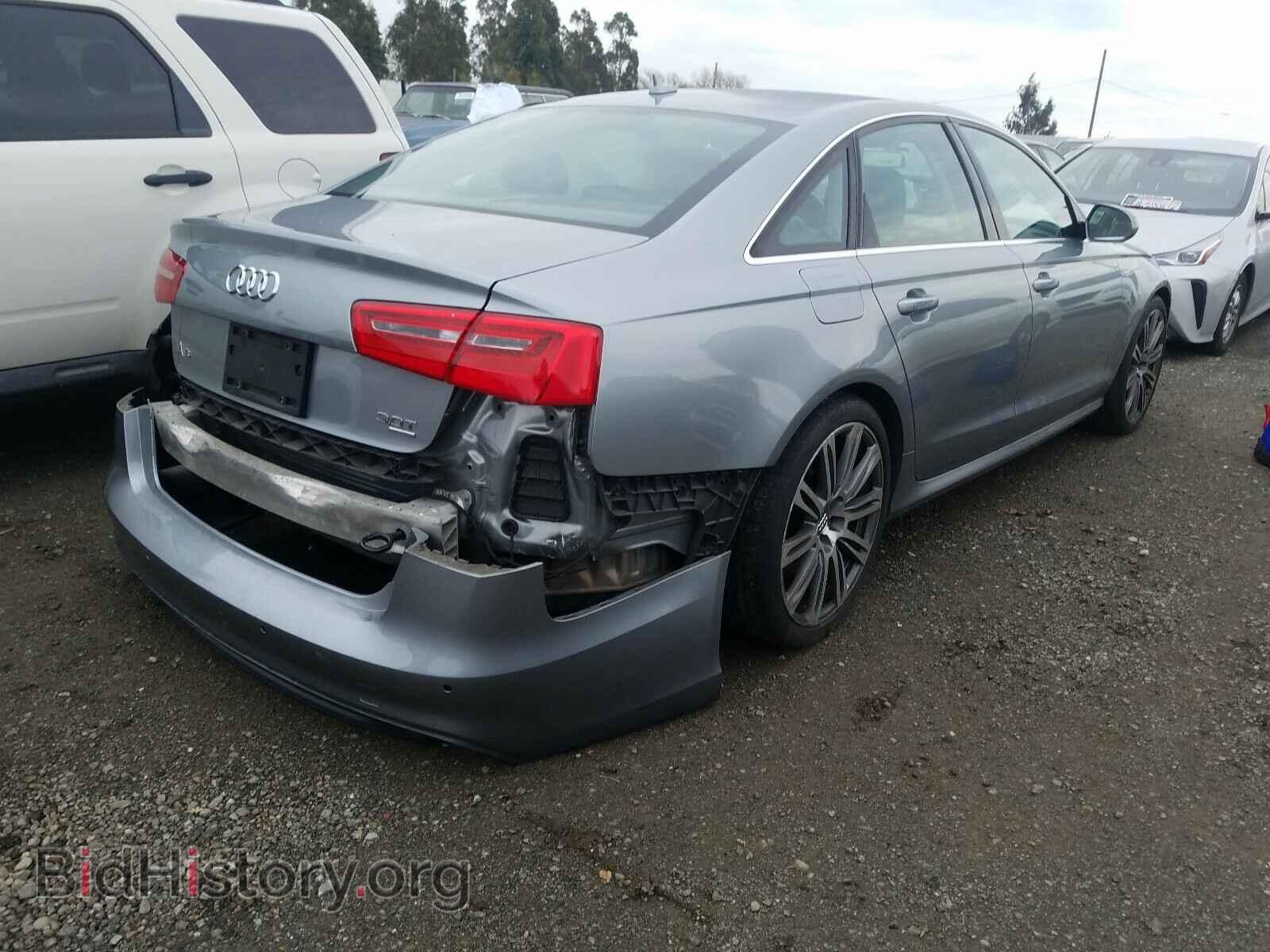 2012 AUDI A6 - VIN: WAUBGAFC1CN007586 - Фото 4