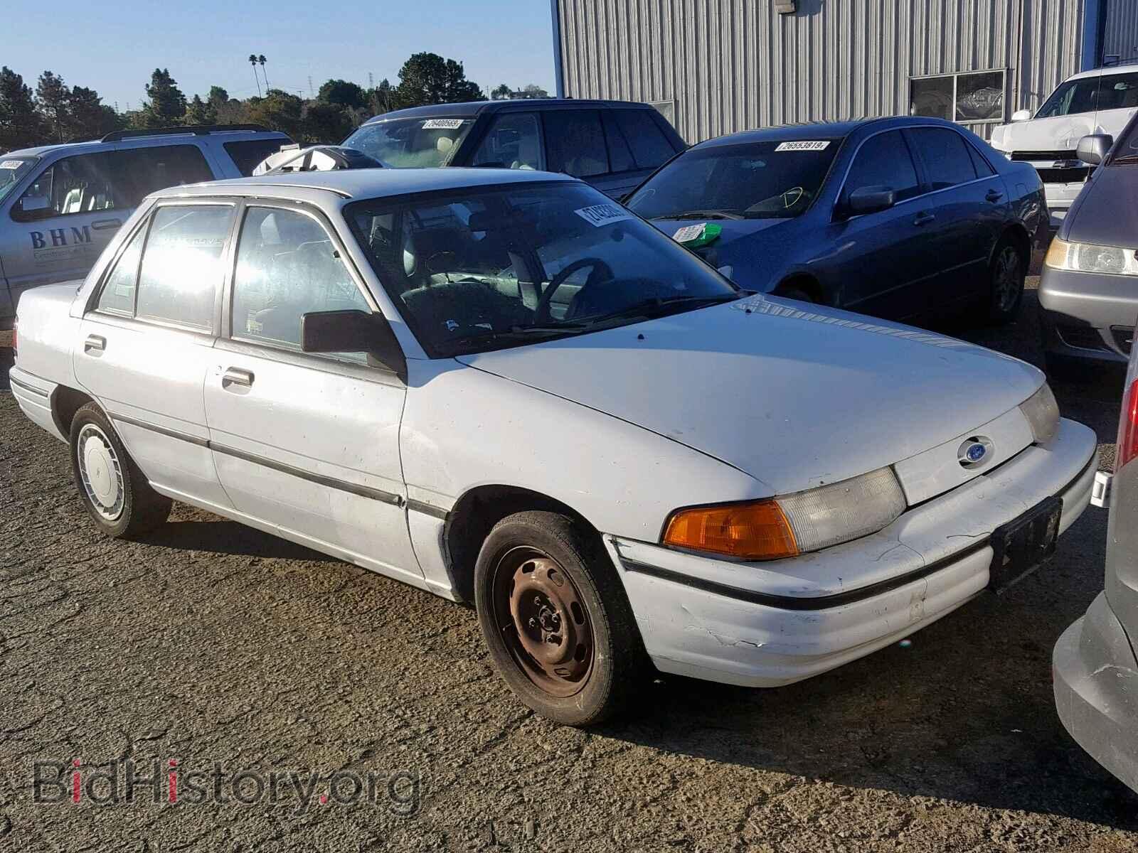 Photo 3FAPP13JXNR162817 - FORD ESCORT 1992