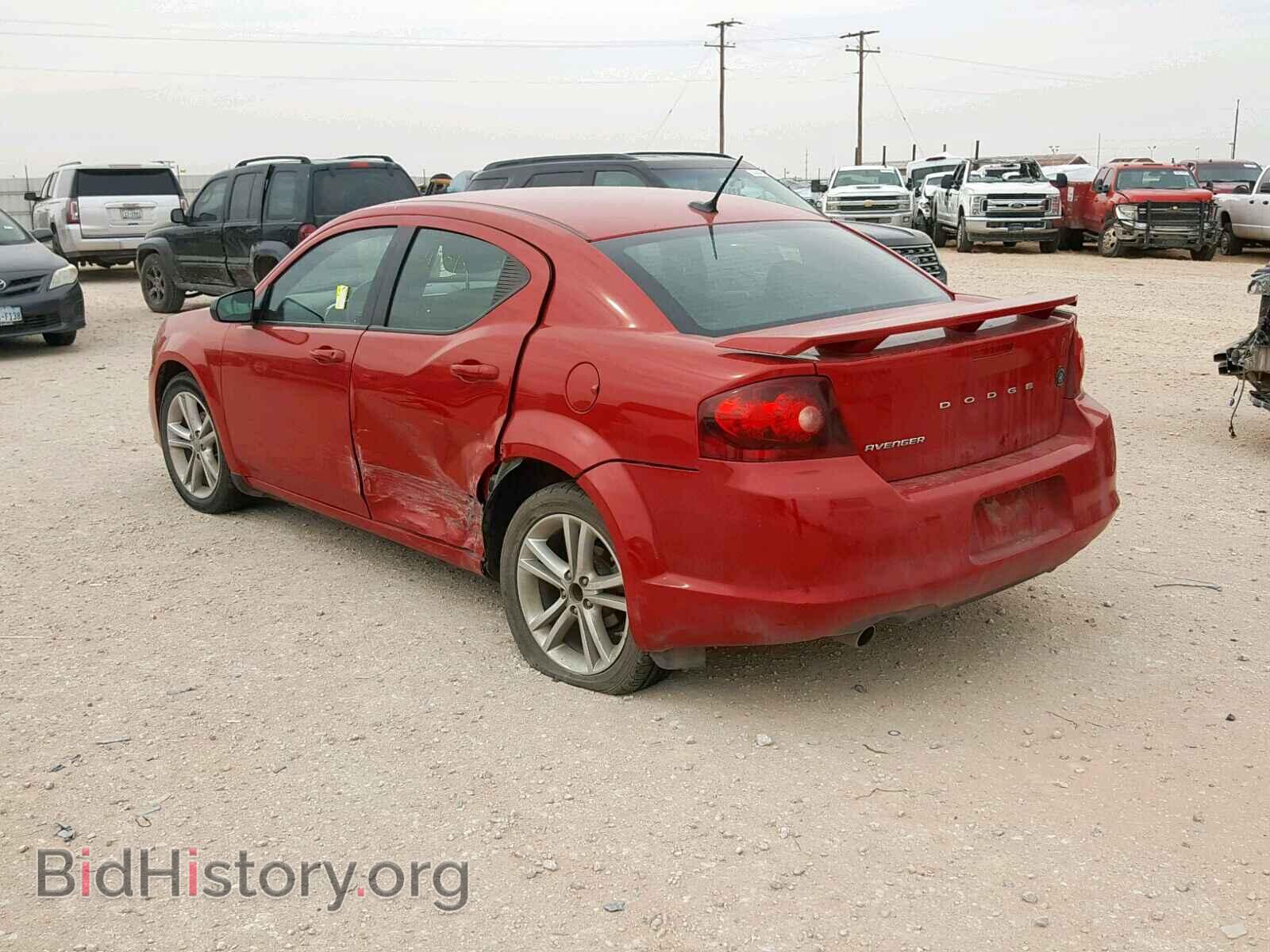 2013 DODGE AVENGER - VIN: 1C3CDZAG3DN753892 - Фото 3