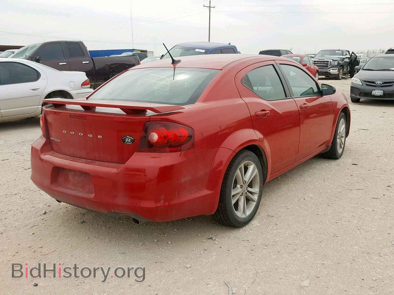 2013 DODGE AVENGER - VIN: 1C3CDZAG3DN753892 - Фото 4