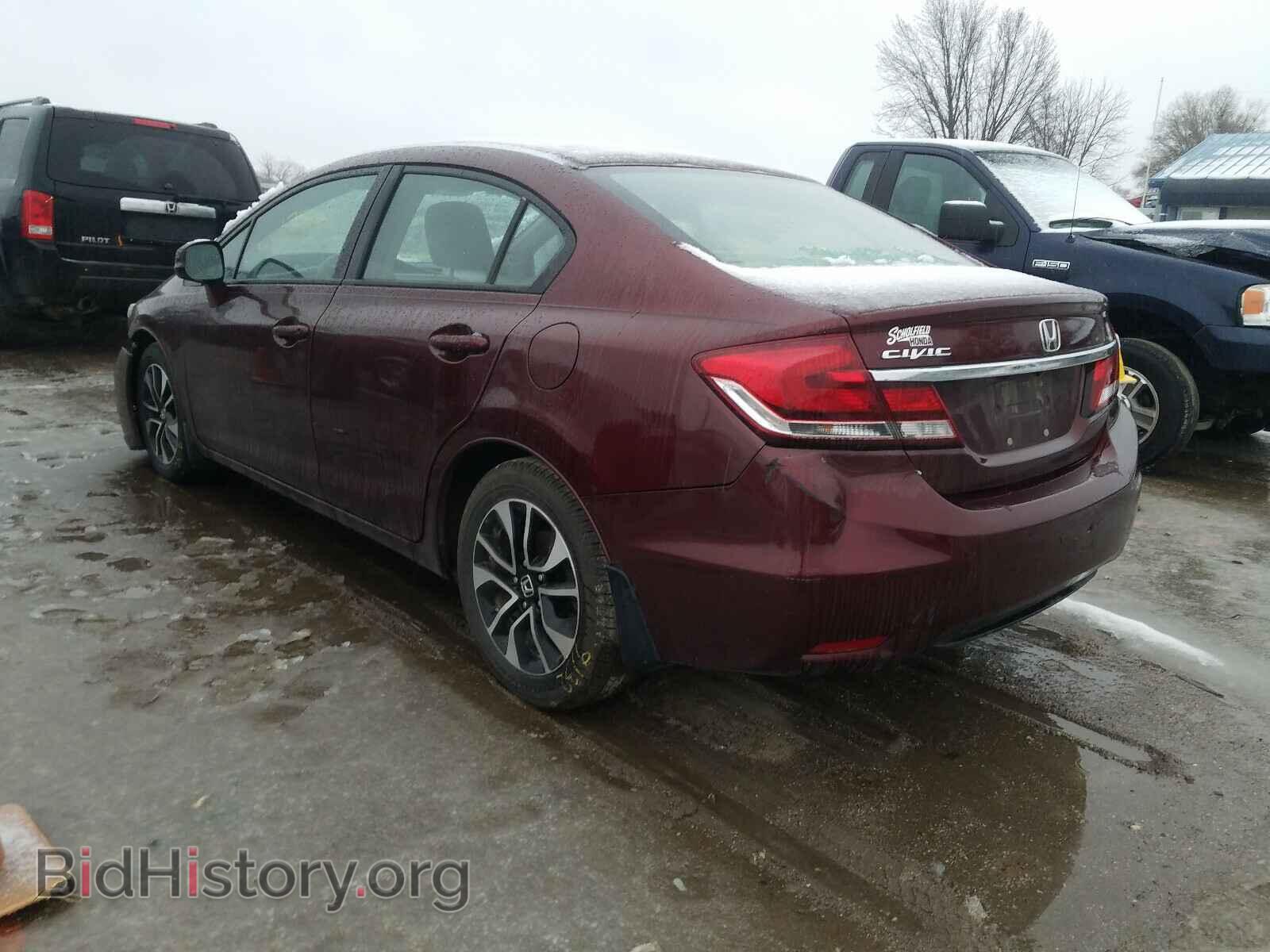 2013 HONDA CIVIC - VIN: 19XFB2F83DE026327 - Фото 3