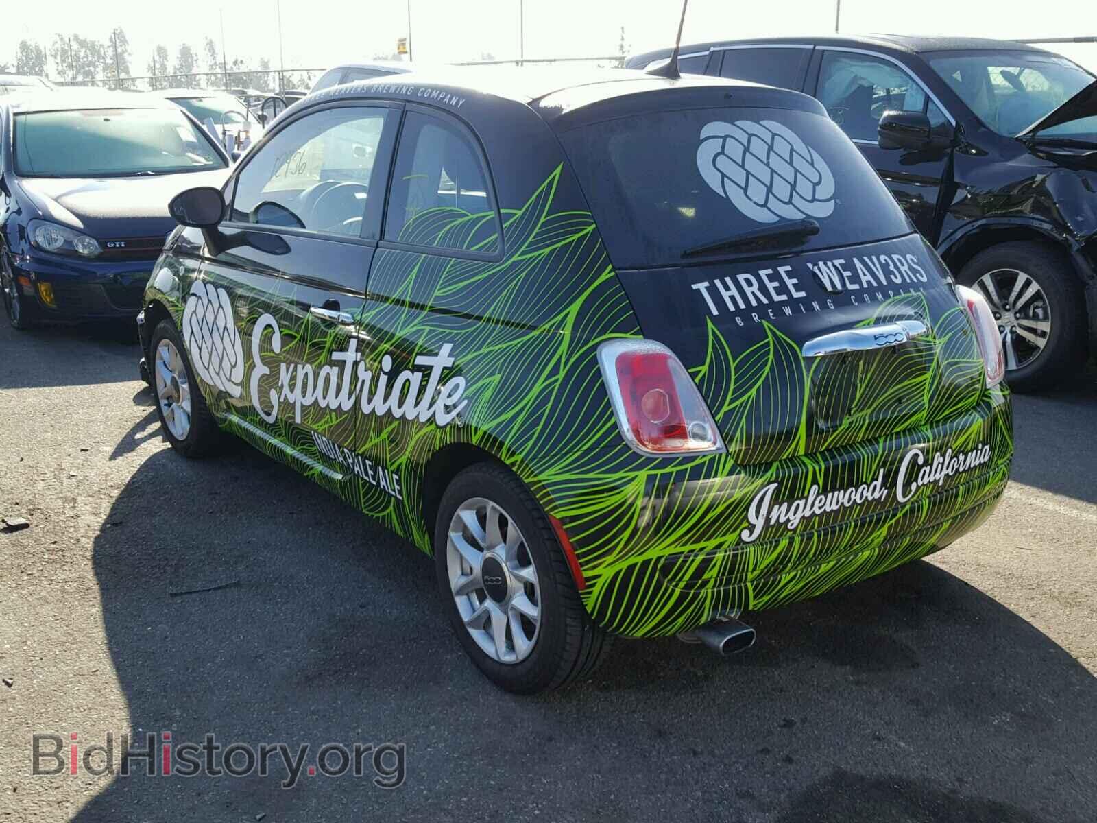 2017 FIAT 500 - VIN: 3C3CFFKRXHT569709 - Фото 3