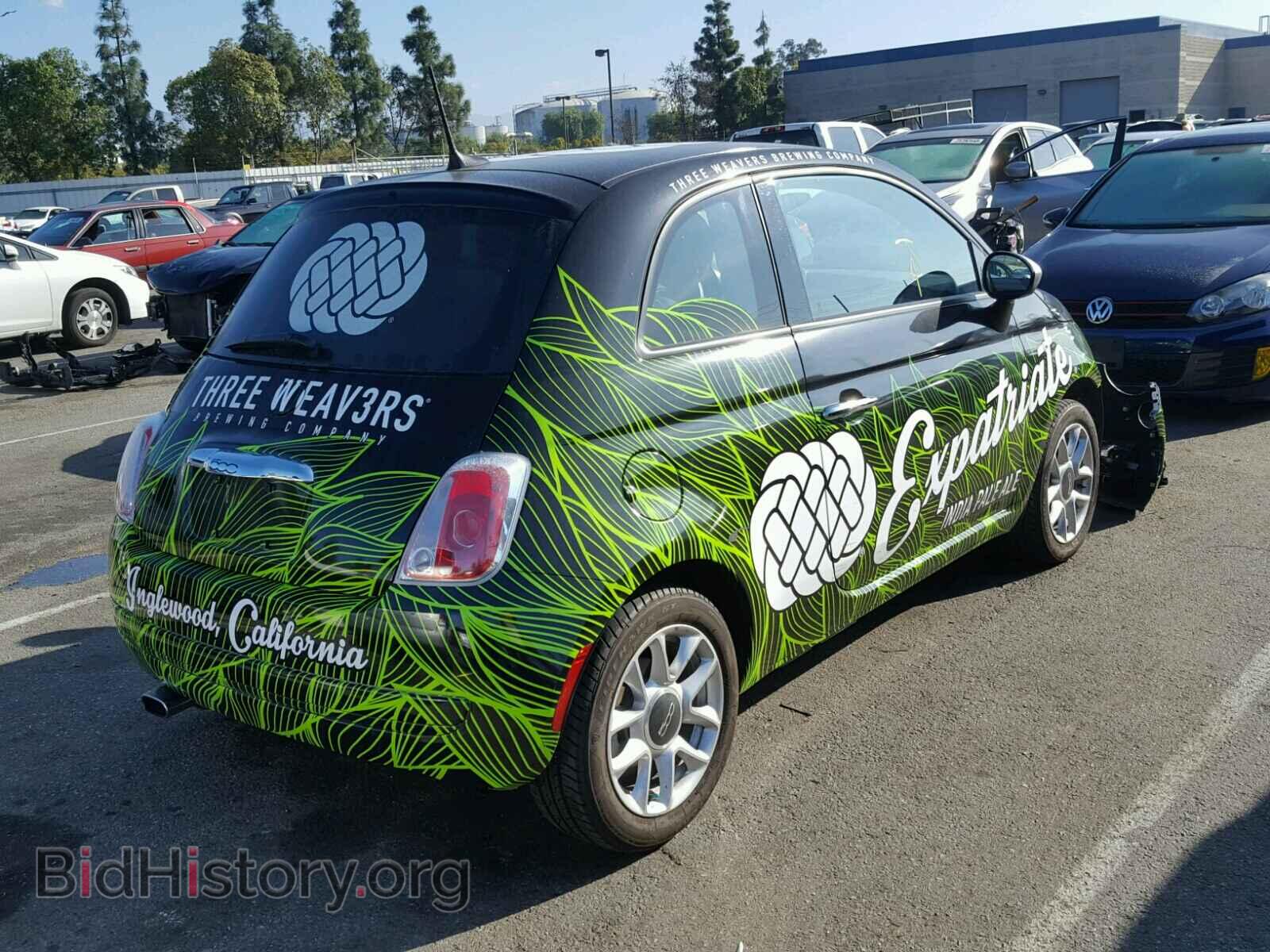 2017 FIAT 500 - VIN: 3C3CFFKRXHT569709 - Фото 4
