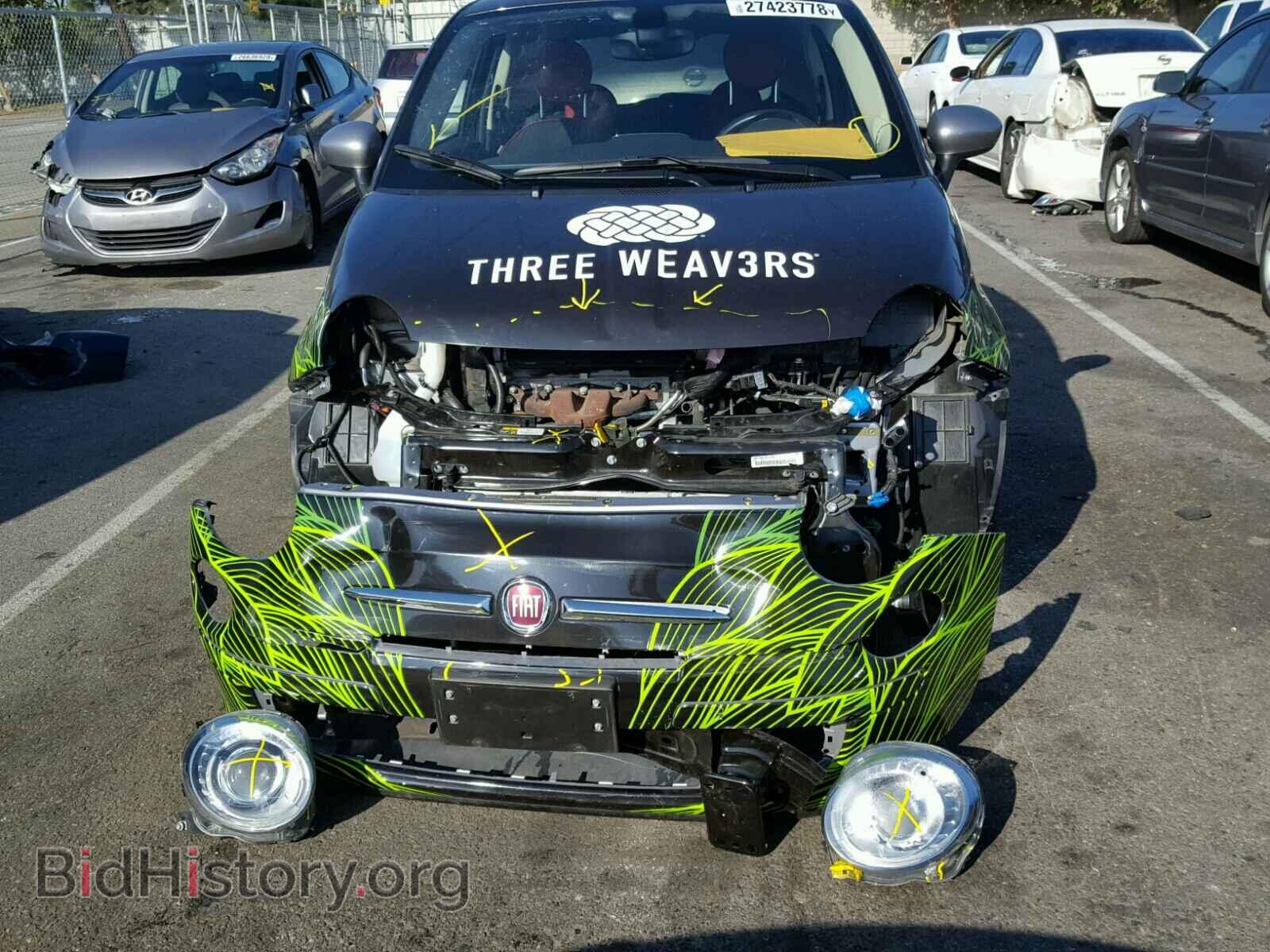 2017 FIAT 500 - VIN: 3C3CFFKRXHT569709 - Фото 9