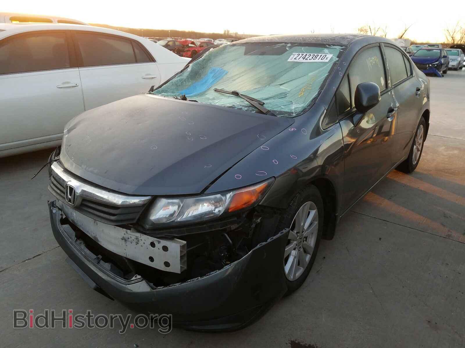 2012 HONDA CIVIC - VIN: 19XFB2F97CE023650 - Фото 2