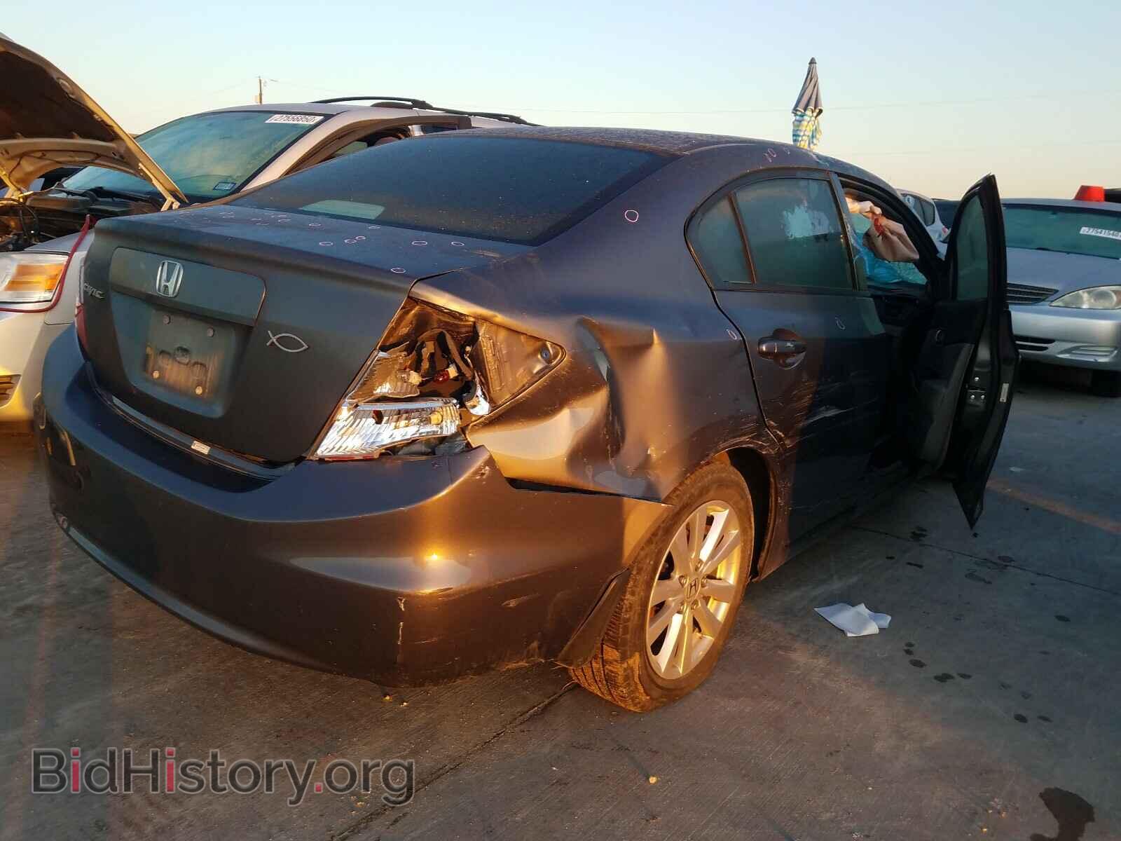 2012 HONDA CIVIC - VIN: 19XFB2F97CE023650 - Фото 4