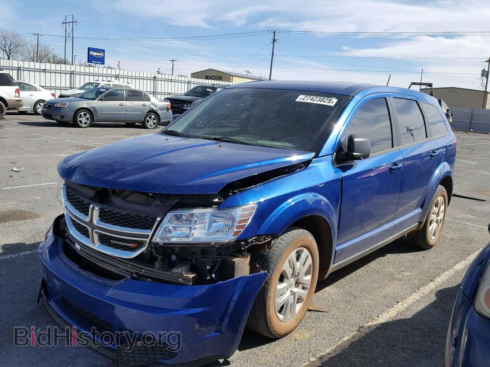 2015 DODGE JOURNEY - VIN: 3C4PDCAB3FT587889 - Фото 2