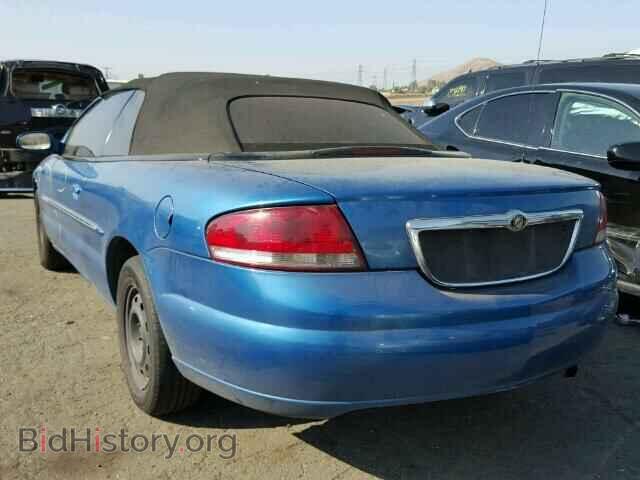 2002 CHRYSLER SEBRING - VIN: 1C3EL45X02N322786 - Фото 3