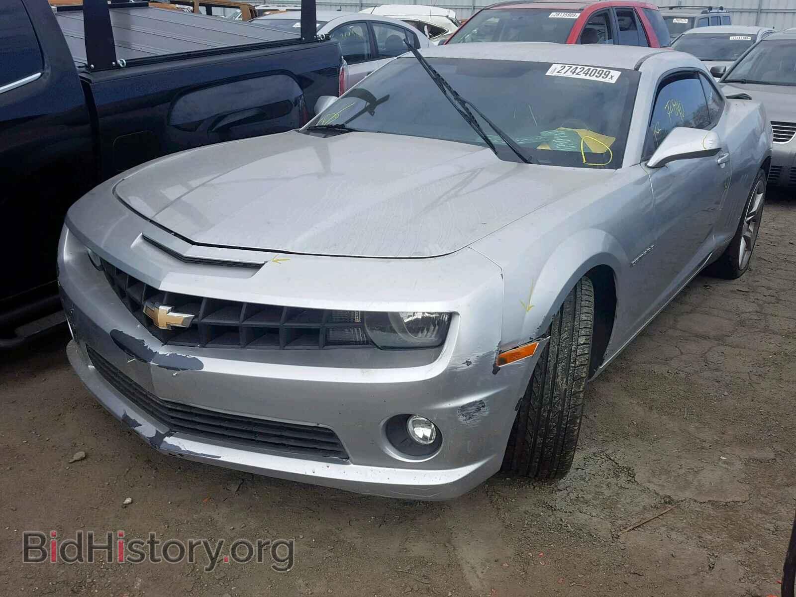 2012 CHEVROLET CAMARO - VIN: 2G1FA1E33C9129353 - Фото 2
