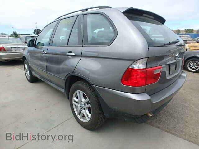 2005 BMW X5 - VIN: 5UXFA13565LY09687 - Фото 3