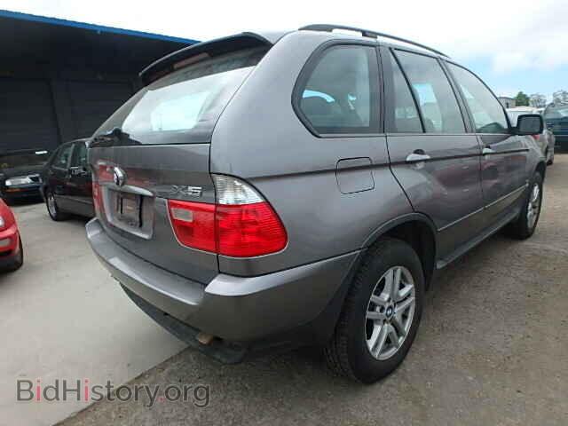 2005 BMW X5 - VIN: 5UXFA13565LY09687 - Фото 4
