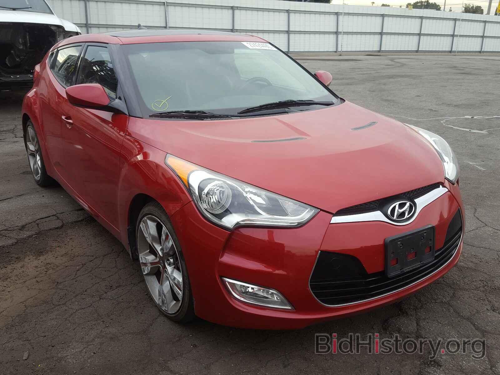 Photo KMHTC6ADXEU197960 - HYUNDAI VELOSTER 2014