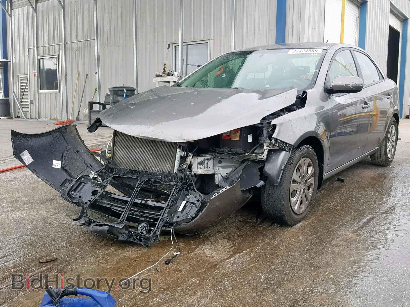 2012 KIA FORTE EX - VIN: KNAFU4A28C5637647 - Фото 2