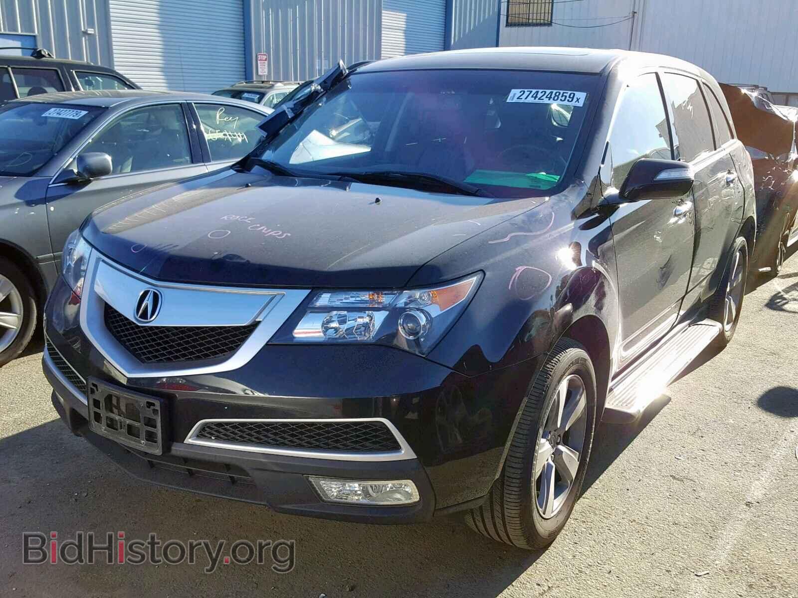 2013 ACURA MDX - VIN: 2HNYD2H26DH511331 - Фото 2