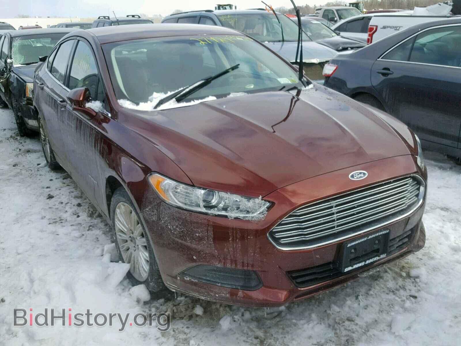 Photo 3FA6P0LU2GR368653 - FORD FUSION SE 2016