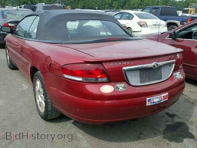2005 CHRYSLER SEBRING - VIN: 1C3EL75R35N663560 - Фото 3