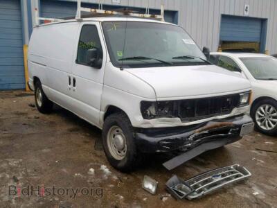 2006 Ford ECONOLINE, white — VIN 1FTRE14W36DB40364, Copart