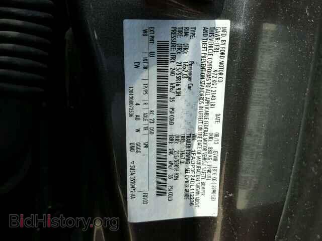 2013 FORD FOCUS - VIN: 1FADP3F24DL112236 - Photo 10