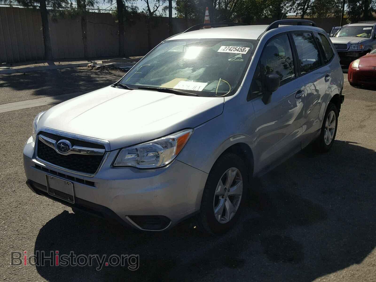 2015 SUBARU FORESTER - VIN: JF2SJABC4FH550929 - Photo 2