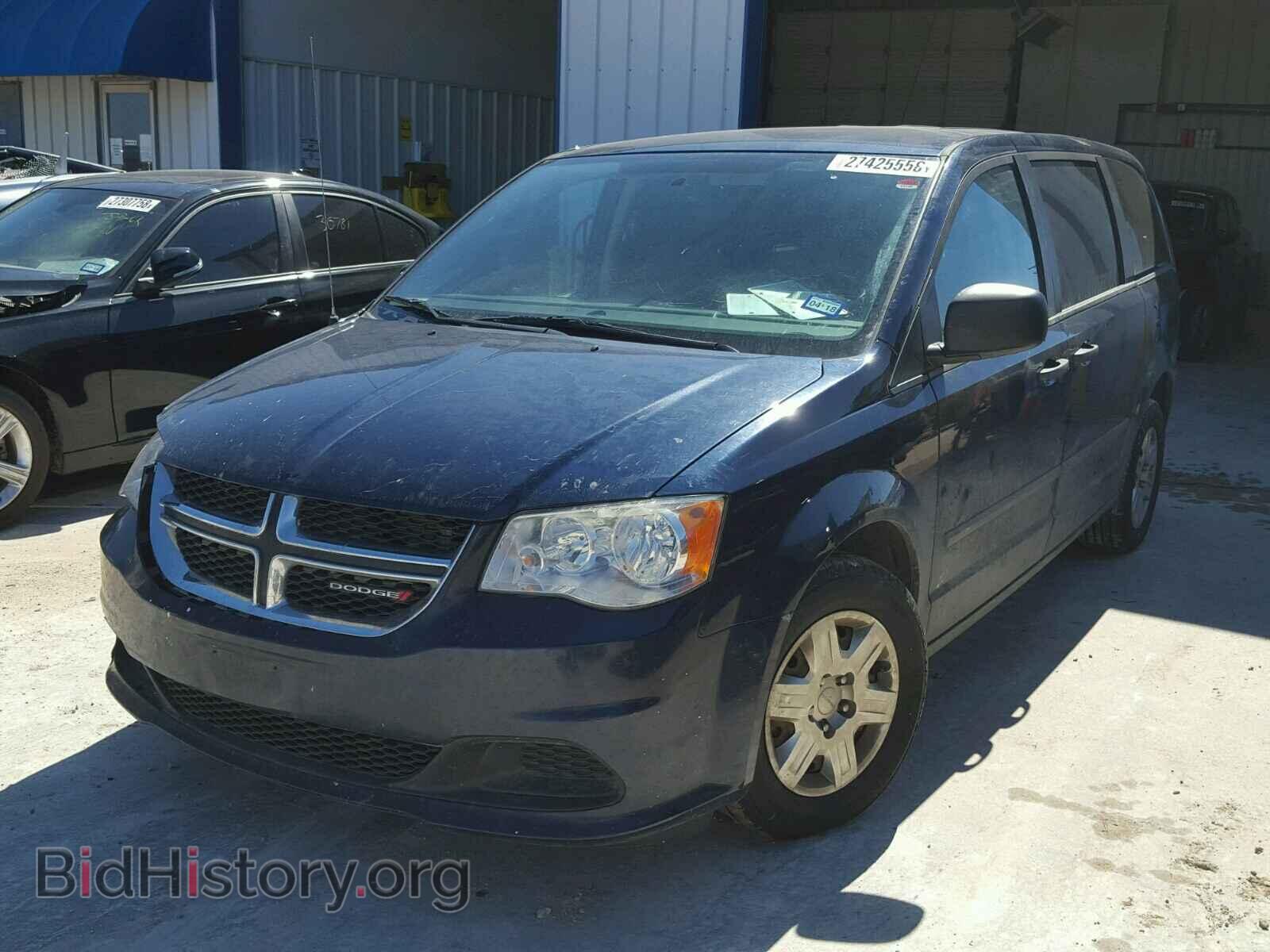 2013 DODGE CARAVAN - VIN: 2C4RDGBG5DR557318 - Фото 2