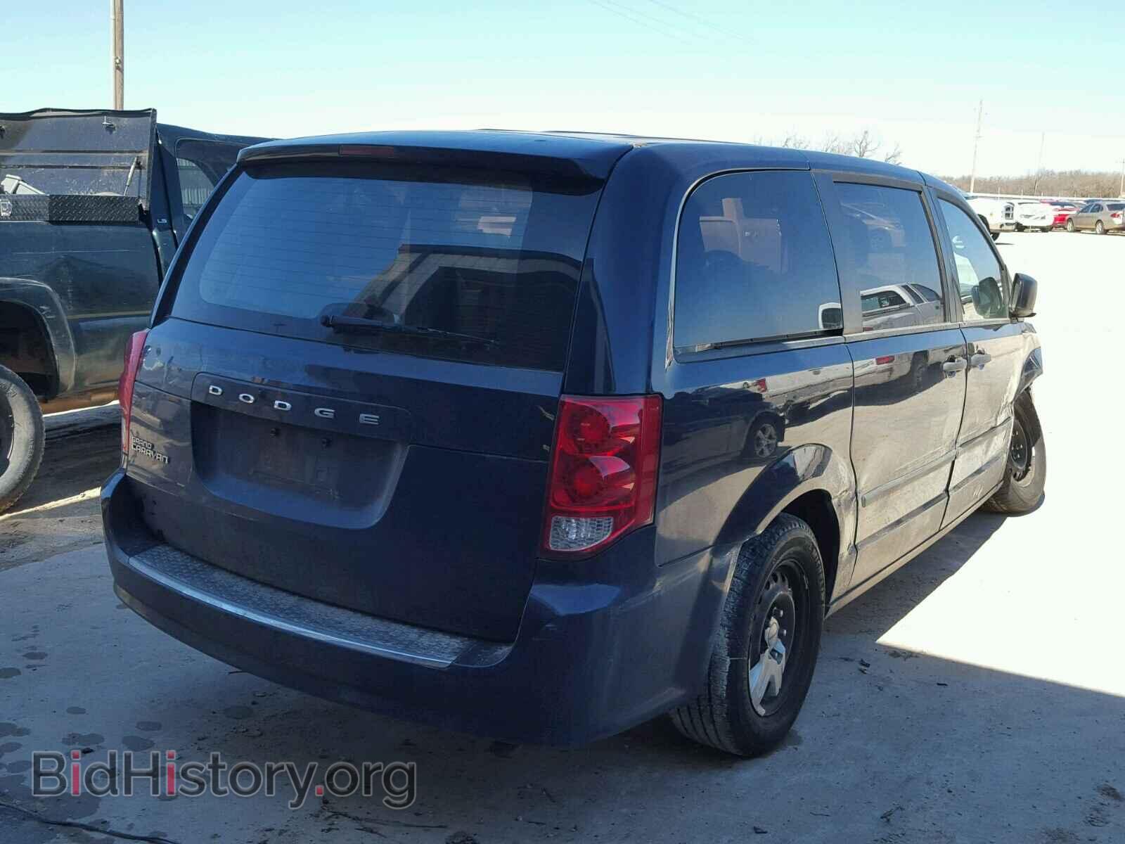 2013 DODGE CARAVAN - VIN: 2C4RDGBG5DR557318 - Фото 4
