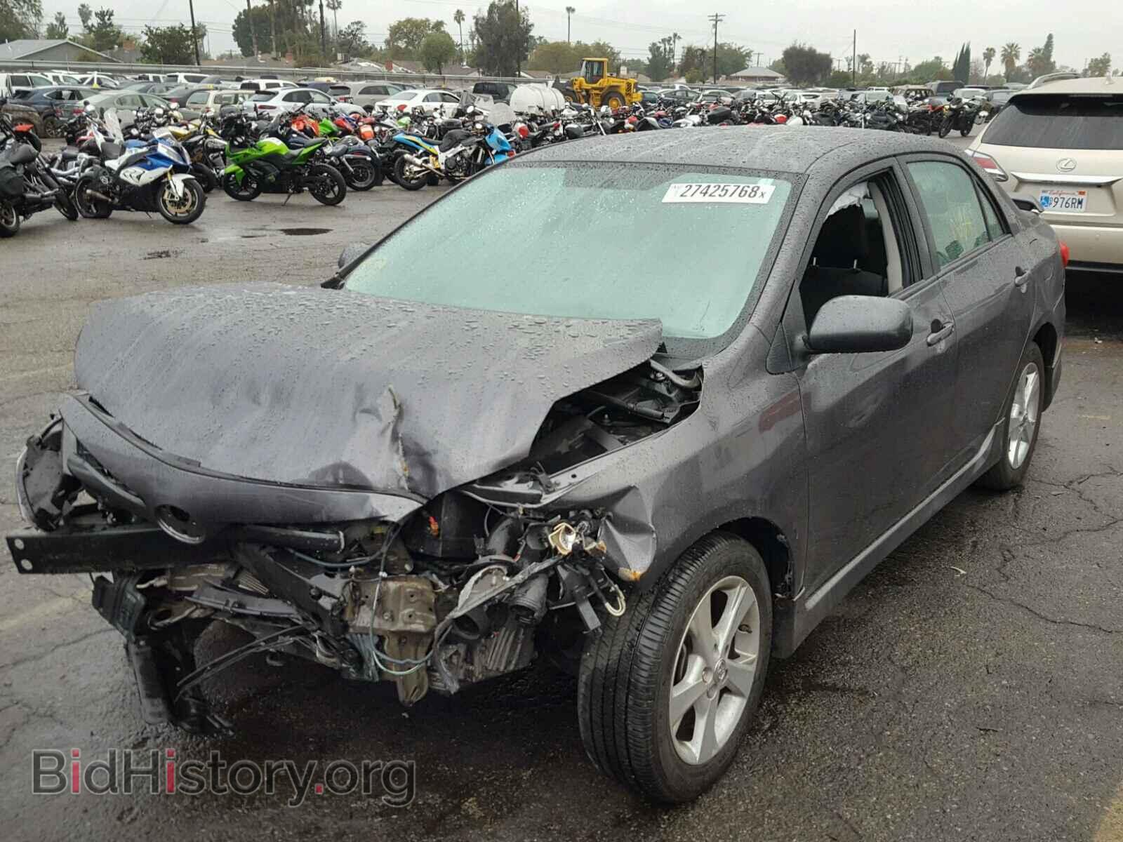 2013 TOYOTA COROLLA BA - VIN: 5YFBU4EE9DP110131 - Фото 2
