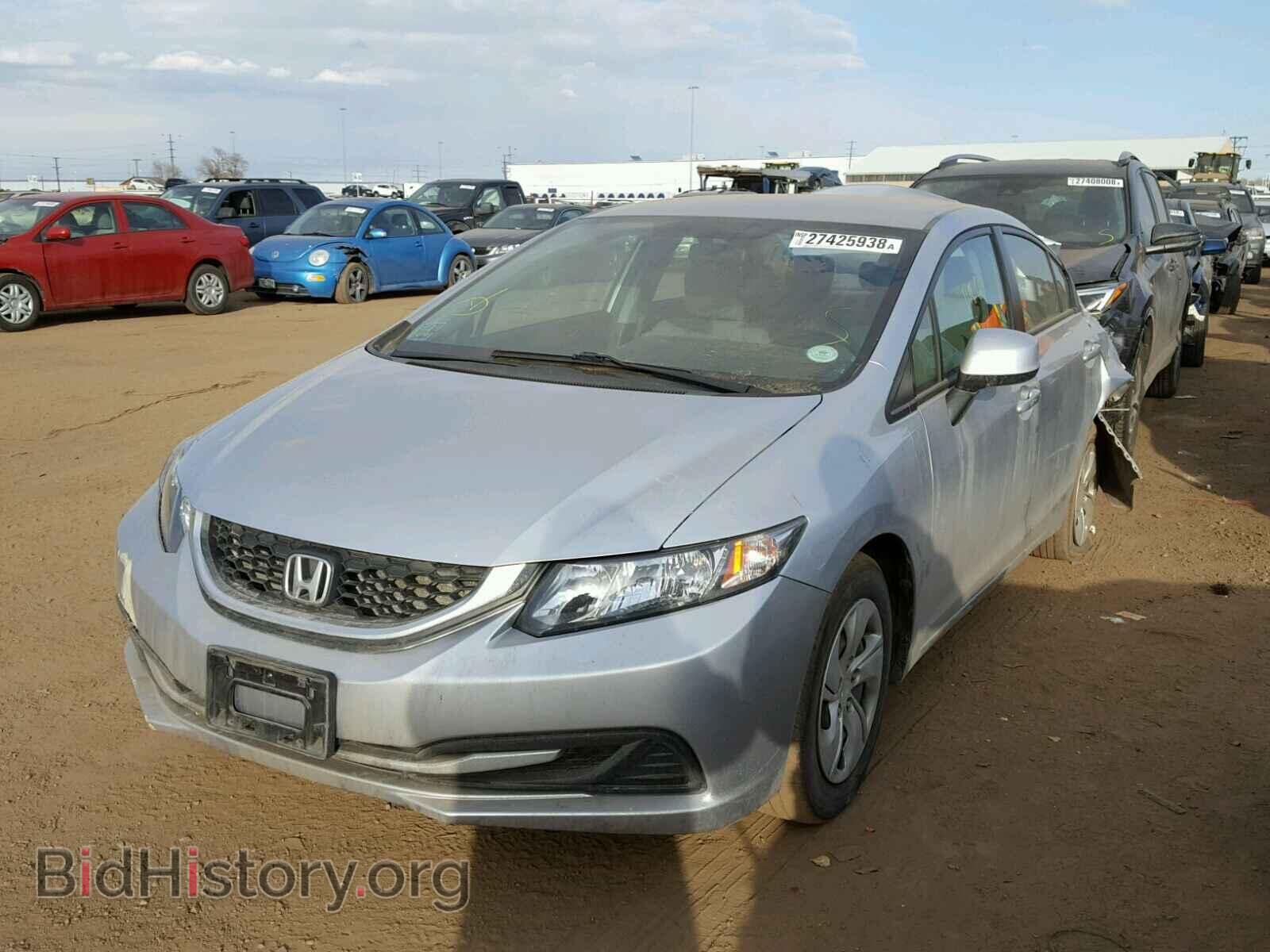 2013 HONDA CIVIC - VIN: 19XFB2F58DE030413 - Фото 2