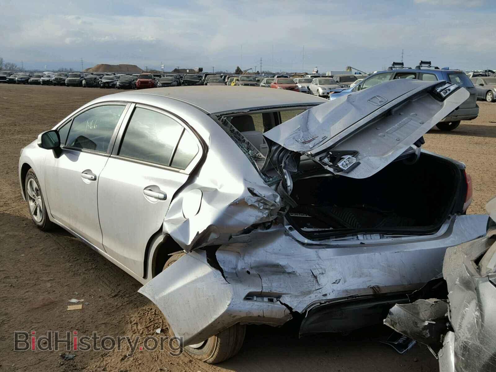 2013 HONDA CIVIC - VIN: 19XFB2F58DE030413 - Фото 3