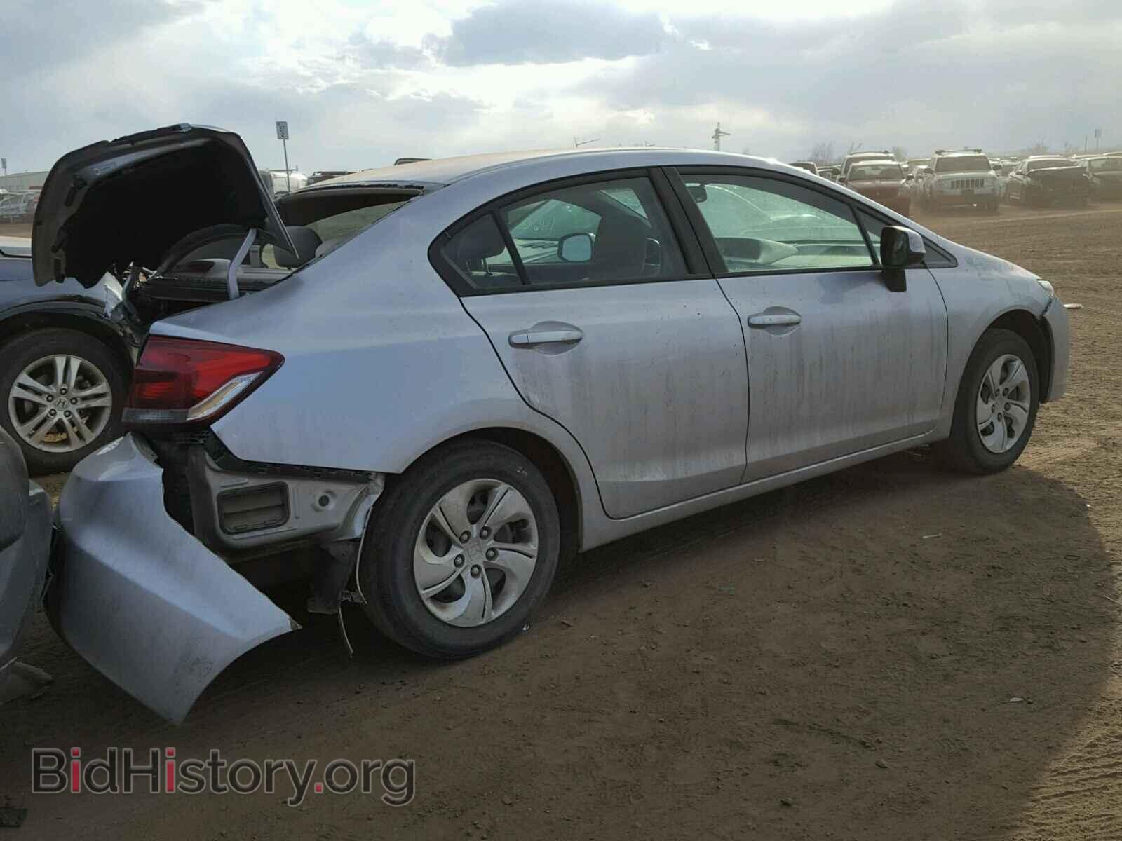 2013 HONDA CIVIC - VIN: 19XFB2F58DE030413 - Фото 4