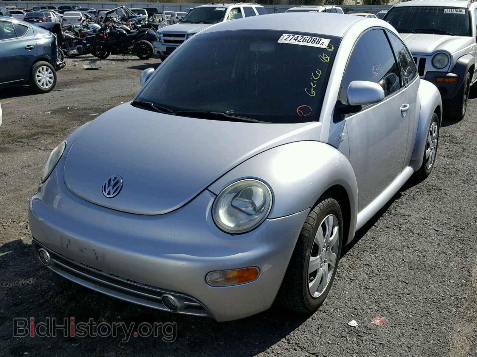 2000 VOLKSWAGEN BEETLE - VIN: 3VWCC21C3YM431009 - Фото 2