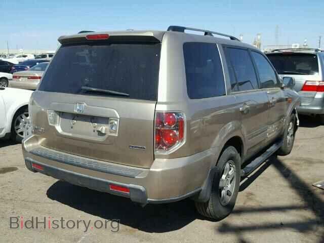 2006 HONDA PILOT - VIN: 2HKYF18716H555737 - Фото 4