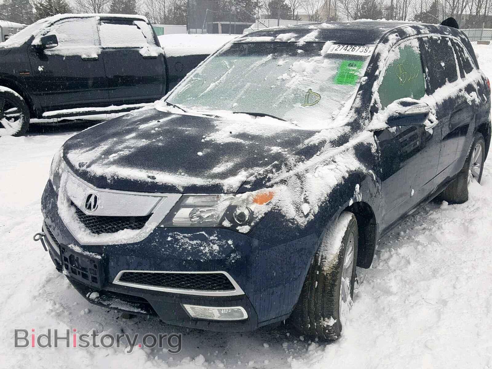 2011 ACURA MDX - VIN: 2HNYD2H29BH537306 - Фото 2