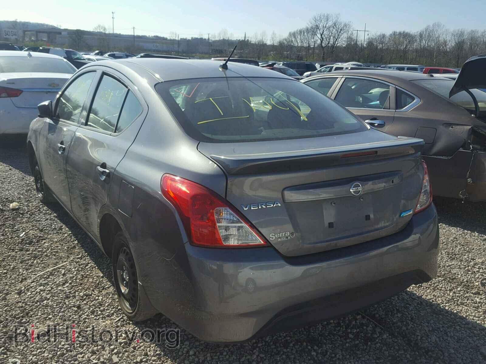2016 NISSAN VERSA - VIN: 3N1CN7AP2GL825606 - Фото 3