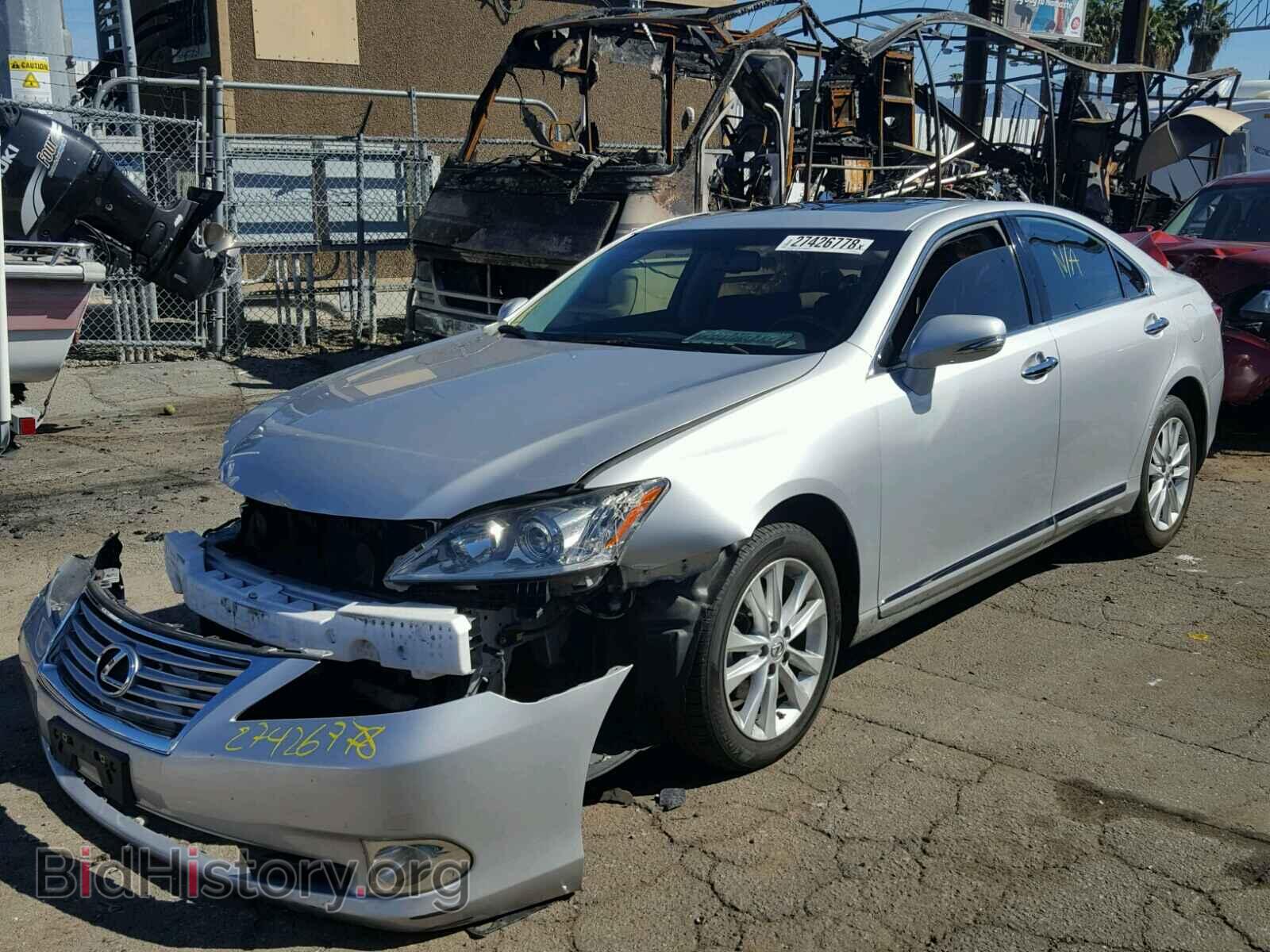 2010 LEXUS ES350 - VIN: JTHBK1EG4A2350721 - Фото 2