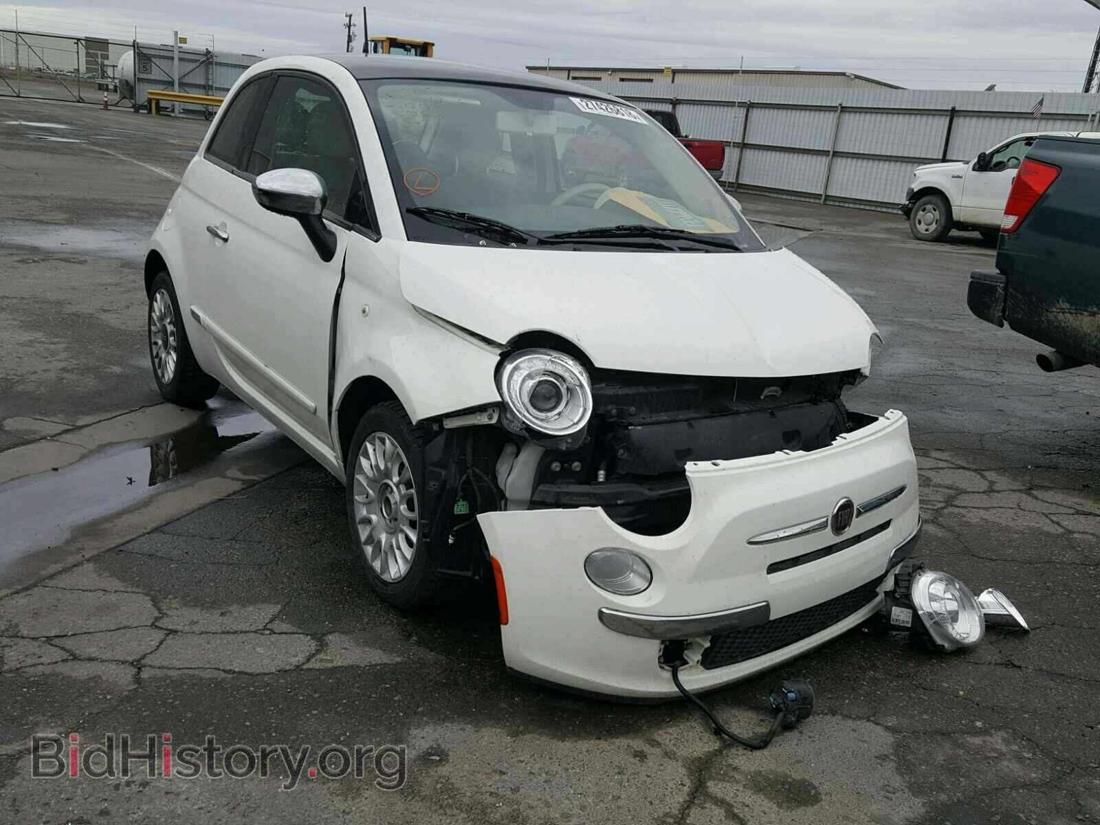 Photo 3C3CFFCR0CT106341 - FIAT 500 2012