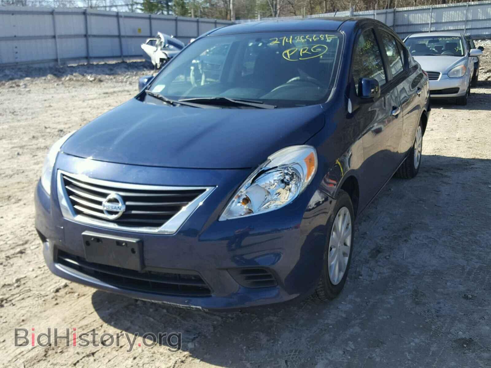 2013 NISSAN VERSA - VIN: 3N1CN7AP9DL858694 - Фото 2
